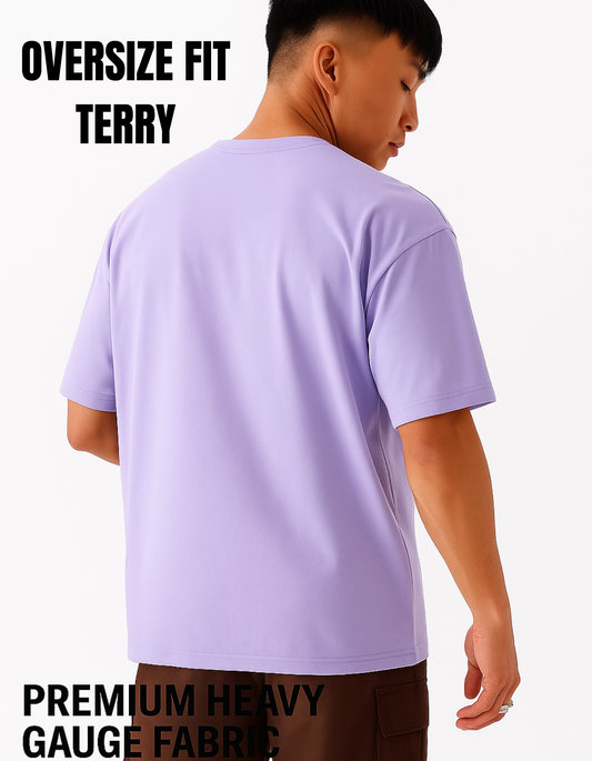 Beuns | Oversized T-Shirt Lavender – Built to Flow, Designed to Stay