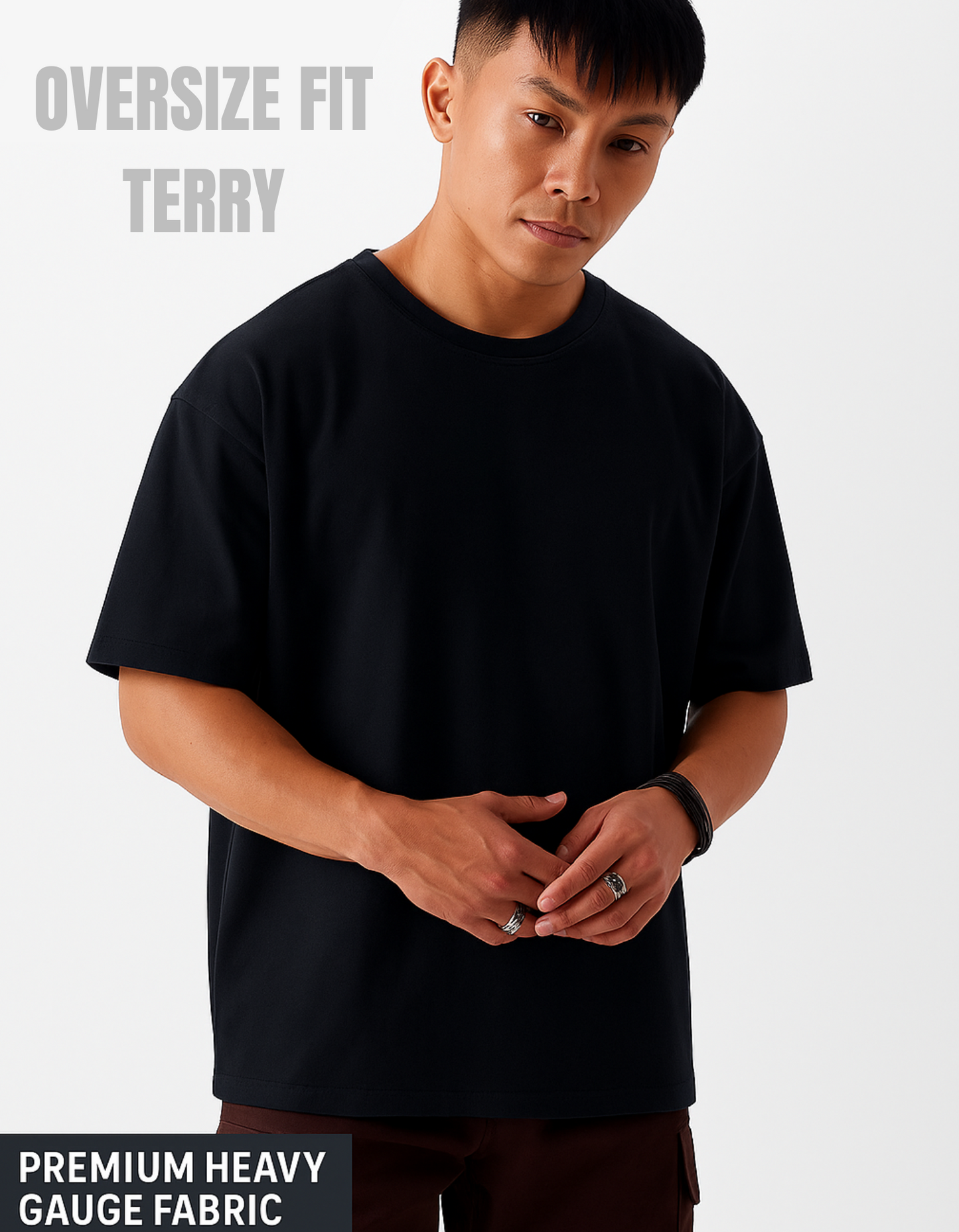 Beuns | Oversized T-Shirt Black – Built to Flow, Designed to Stay