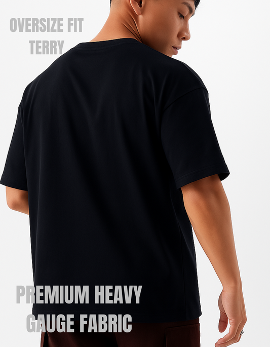 Beuns | Oversized T-Shirt Black – Built to Flow, Designed to Stay