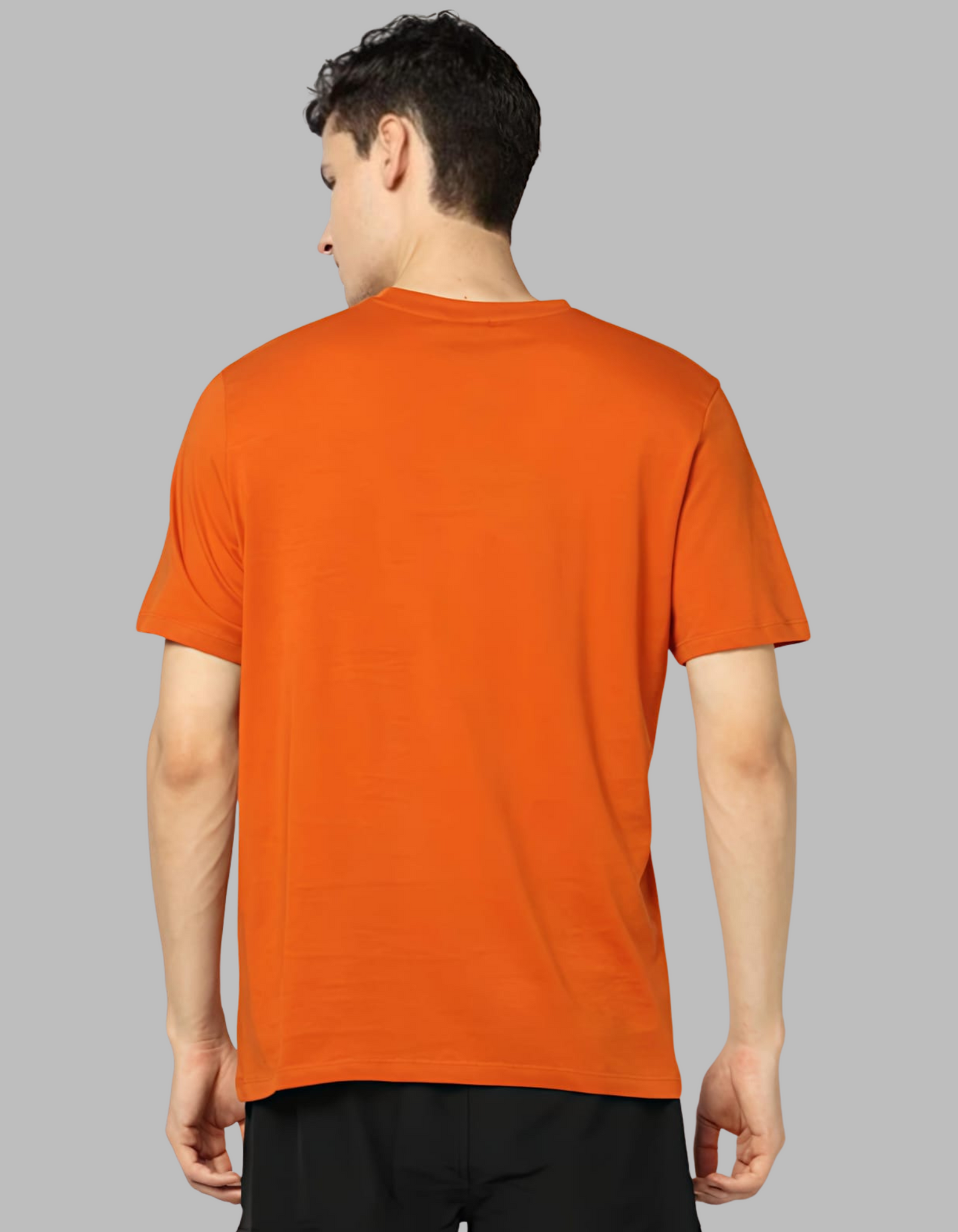 Orange| Solid T-Shirt Beuns– Pure Form, Zero Noise