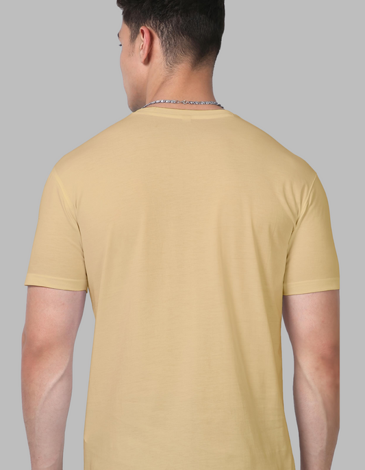Beuns | Supima® Cotton Beige T-Shirt