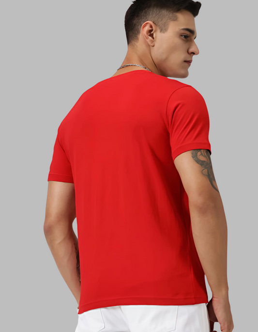 Red| Solid T-Shirt Beuns– Pure Form, Zero Noise