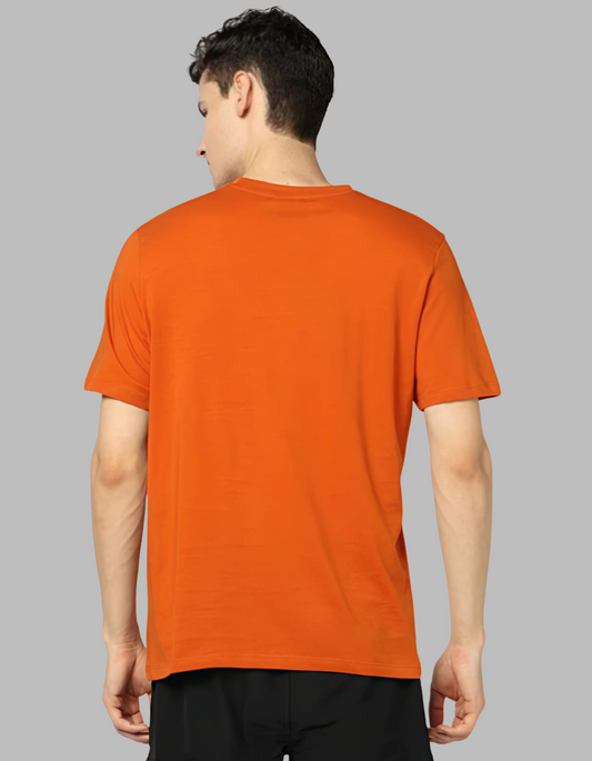 Orange| Solid T-Shirt Beuns– Pure Form, Zero Noise