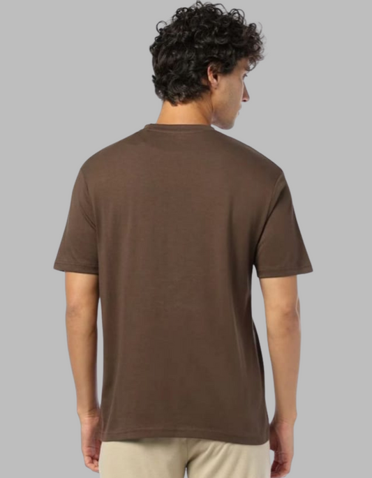 Brown| Solid T-Shirt Beuns– Pure Form, Zero Noise