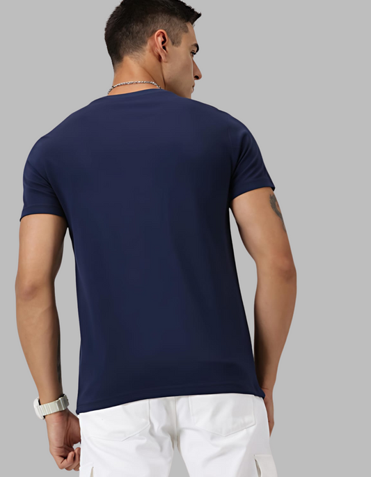 Navy| Solid T-Shirt Beuns– Pure Form, Zero Noise