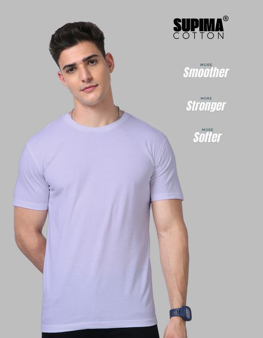 Beuns | Supima® Cotton Lavender T-Shirt