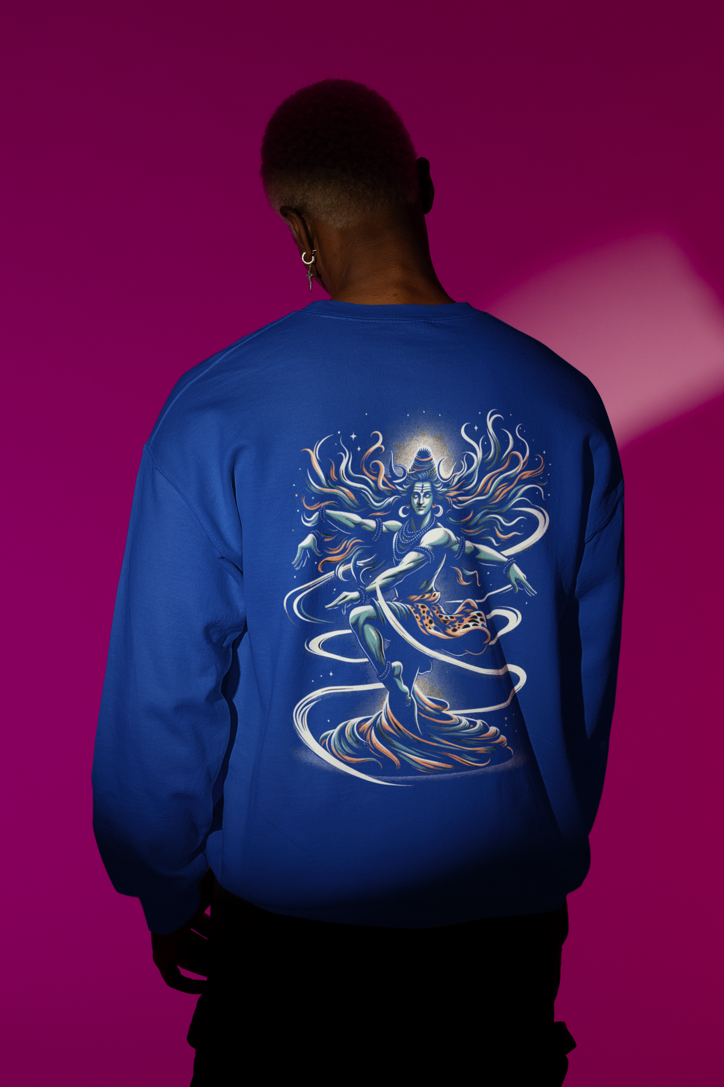 Oversize sweatshirt cosmic dancer